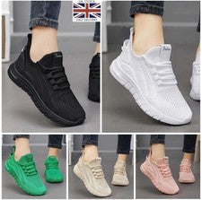 Para mujeres Damas Tenis Con cordones Entrenadores Correr Deportes Gimnasio Correr Zapatos Tallas