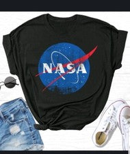 Camiseta moda Mujer Nasa Logo talla XL