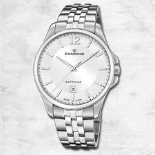 Reloj De Hombre Candino De Acero Inoxidable Plateado Candino Classic UC4762/1