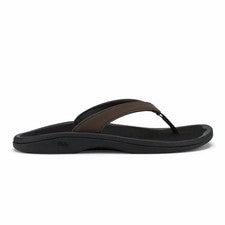 Sandalia para mujer Olukai Ohana Lahi Java oscuro/negro