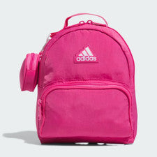 Mini mochila Adidas para niña/mujer pulso magenta/blanca imprescindible (5157816) - nueva con etiquetas
