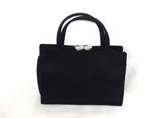 Bolso de Mano Liz Earle Mujer Pequeño Cosméticos de Noche Negro Flexible Inteligente Elegancia