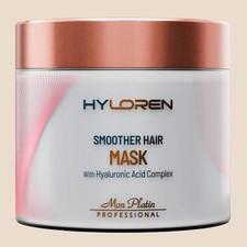Mascarilla capilar suave Mon Platin HYLOREN 17 OZ - Cuidado profundo para cabello dañado