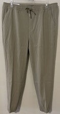 Pantalones estilo jogger de rendimiento Apt 9 Premier Flex beige XL para hombre ¡NUEVOS CON ETIQUETAS! A4737