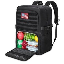Mochila de almuerzo, mochila de trabajo con refrigerador aislante lonchera 15,6...