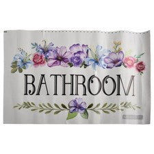 Pegatina de pared de vinilo para decoración de baño decoración del hogar jardines de infancia impermeable
