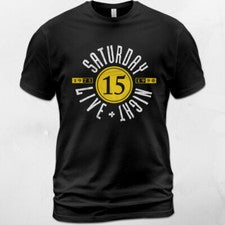 Camiseta Algodón Unisex Saturday Night Live SNL 15 Años Aniversario 1975 1990