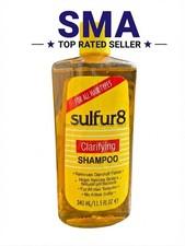 Champú clarificante Sulfur8 anticaspa cuidado del cuero cabelludo restaura el equilibrio del pH 222 ml