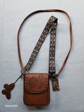 Bolso Bandolera Sam & Hadley Western Mini Cuadrado con Acento Tachonado