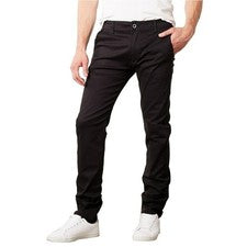 PANTALONES ELÁSTICOS INFORMALES PARA HOMBRE GALAXY BY HARVIC - Negros - 38x32