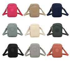 Niñas Damas Pequeño Bandolera Resistente al Agua Informal Teléfono Cartera Llaves Bolso