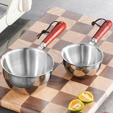 Olla Multifuncional 1 Pieza Delicado Molde Desayuno Acero Inoxidable Olla Pequeña