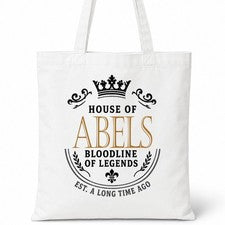 Bolso Shopper ABELS Family Surname House Of Cotton