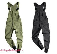 Mono cargo para hombre Pantalones informales Pantalones con tirantes Pantalones largos Monos al aire libre