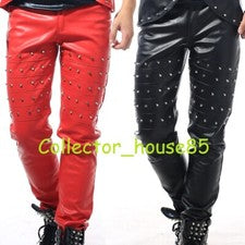 Pantalón Para Hombre Estilo Diseñador Piel de Cordero Retro Tema Fiesta Ropa Todas las Tallas 39