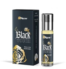 Perfume enrollable táctil negro Meena Fragrances para unisex 6 ml