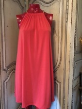 Vestido Mujer Diseño Por Michael Kors Talla M Salmón Oscuro