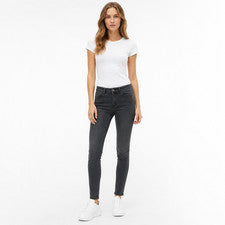 Vaqueros de mujer Vero Moda VM Seven Slim Fit Dark Grey Denim NOOS nuevos