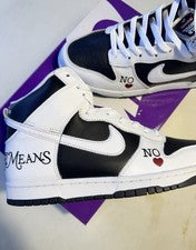 Supreme x Nike SB Dunk Talla 11 Por Cualquier Medio DS Nuevo