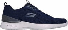 Skechers Hombres Air Dynamight Azul Marino Carbón Espuma con Memoria Entrenador Reino Unido Talla 11