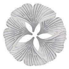 5 PIEZAS Accesorios Decorativos para el Hogar Escritorio Ginkgo Hoja de Metal Adorno