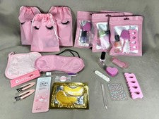 Bolsas de fiesta de lujo para niñas mayores dormir sobre belleza cuidado de la piel uñas paquetes de mimos