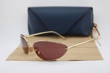 NUEVAS GAFAS DE SOL LOEWE LW40184U 32U DORADAS BRILLANTES AUTÉNTICAS 68-15