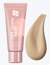 Base impecable AA Yoummy Skin Peach beige vegana 30 ml