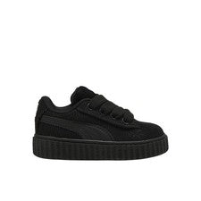 Zapatillas deportivas negras Casua PUMA Fenty X Creeper Phatty de pana con cordones para niños pequeños