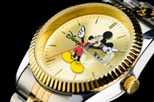 Another Heaven x Disney Mickey Collaboration Watch Vintage Style Quartz