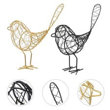 2 piezas adorno creativo para decoración de escritorio para el hogar