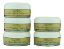 Exfoliante enzimático de ñame y calabaza Eminence 5 % cuidado del hogar 2 oz 5 quilates exfoliante facial