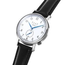 Nudo clásico automático segundos pequeños 36 mm esfera gris zafiro reloj...