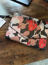 Ted Baker Retro Flood Sobre Bolsa Grande Bolso sin asas Muñequera Nuevo con etiquetas
