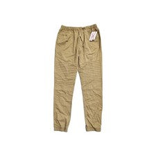 Pantalones de chándal de motociclista American Vibe para hombre XL sarga caqui moto plisados stock muerto nuevos de stoc