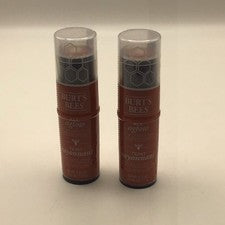 Paquete de 2 barras para labios y mejillas Burt's Bees All Aglow 1254 Peach Pond 0,32 oz selladas