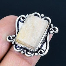 Imagen Jaspe piedras preciosas hecho a mano 925 anillo de joyería de plata...