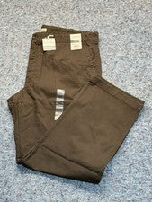 Pantalones para hombre St John’s Bay 44x32 Brownstone calce recto Heritage Chino Repreve
