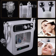 NUEVO 4 en 1 Máquina Facial Exfoliante de Piel RF Oxígeno Hidra Dermabrasión Equipo de Belleza