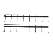 2 Piezas Accesorios de Almacenamiento de Cocina Organizador Colgante Soporte de Utensilios para