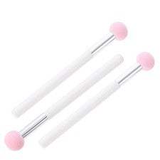 3 Piezas Base Cepillo Corrector Herramientas de Maquillaje Mini Belleza Esponja Facial
