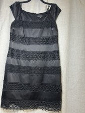 S.L. Mini vestido negro Fashions para mujer talla 16