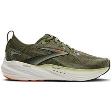 Glicerina Brooks 22 para hombre, oliva polvorienta/té/naranja, 13 D mediana EE. UU.