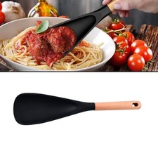 Cuchara de silicona apta para lavavajillas para agitar y raspar - Juego de 2 piezas