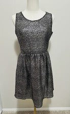 Vestido Mujer Año Nuevo Negro Dorado Plata Mini Fiesta Evento