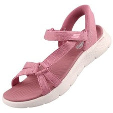Sandalias mujer Skechers Go Walk Flex Illuminate rosa 141481-MVE