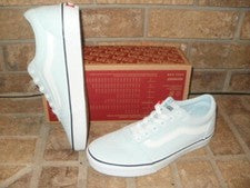 Nuevo Zapato de Skate Vans Ward Dama Bajo Delicado Azul-Blanco/Lona Precio de venta sugerido por el fabricante $65