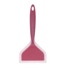 Espátula de silicona Tamagoyaki, espátula antiadherente para panqueques, púrpura esmerilado