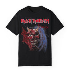 Camiseta Iron Maiden The Trooper Gráfica - Estilo Vintage Estampado Doble Cara