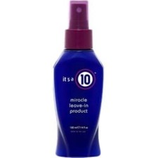 Acondicionador de producto sin enjuague milagroso para el cuidado del cabello It's a 10, 4 fl oz